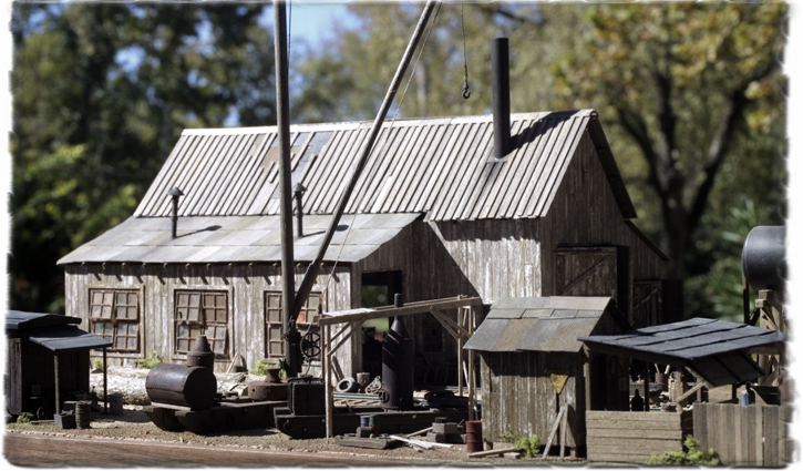 SierraWest Scale Models HO Scale Donkey Repair Yard